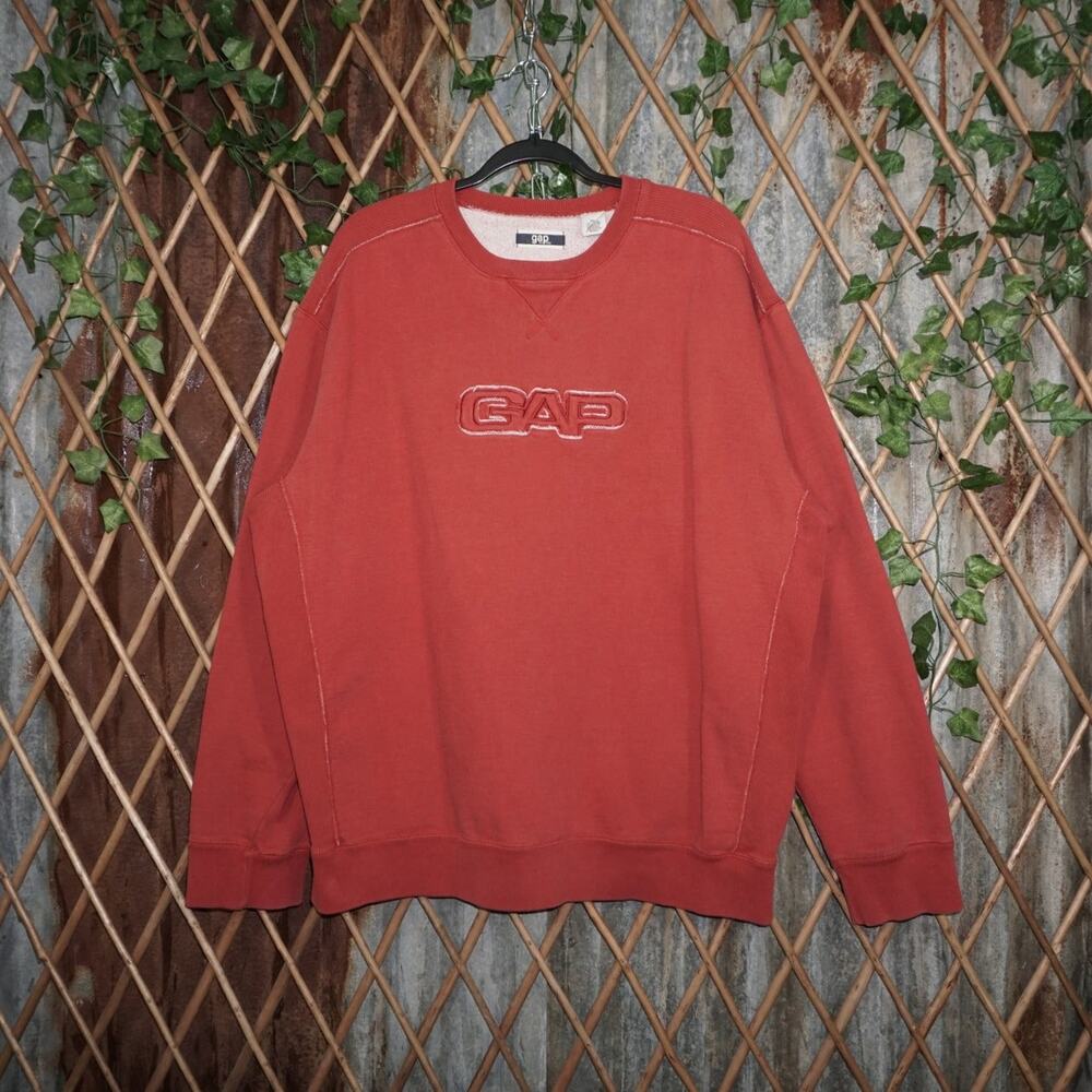 XXL - Vintage Y2K Gap him embroidered puff across chest